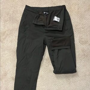Stormpack Sunice Dark Brown fleece lined water proof pants